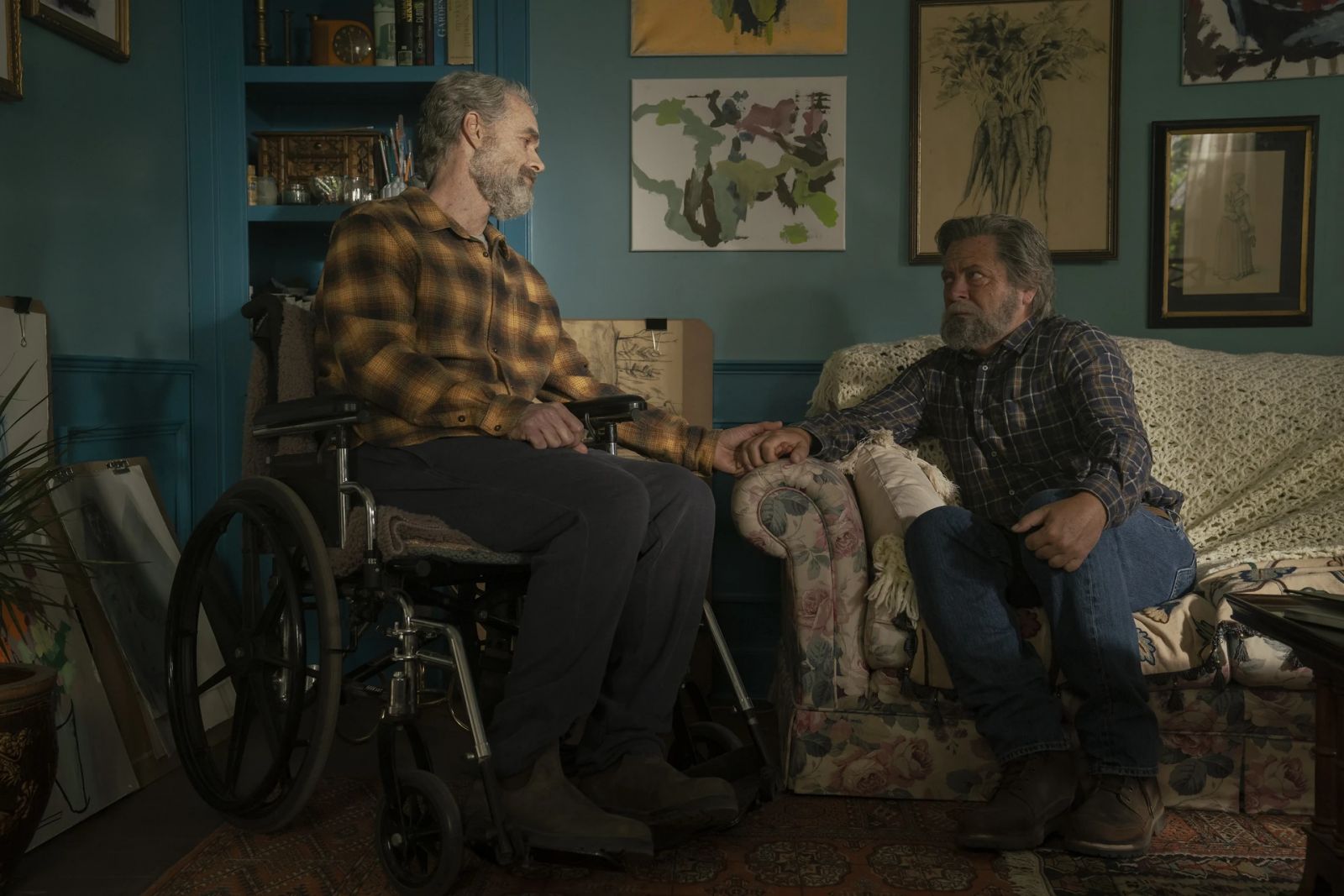 Bill (Nick Offerman) and Frank (Murray Bartlett) built the ultimate survival sanctuary in HBO’s ‘The Last of Us’ (Photo: HBO Max)