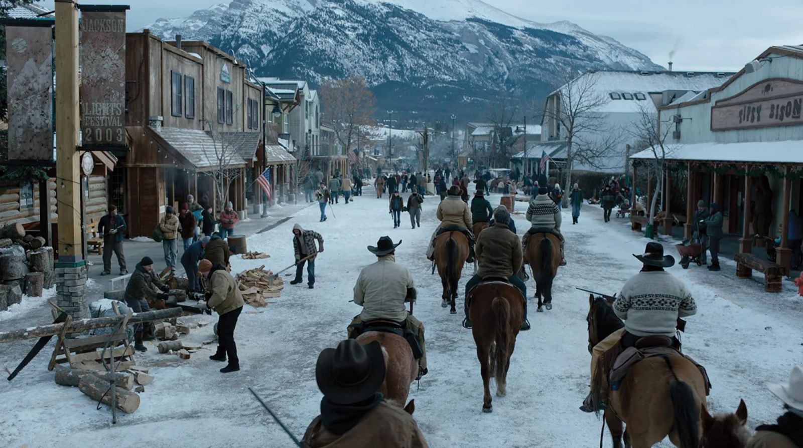 Jackson, Wyoming in ‘The Last of Us’ is a self-sufficient commune resilient of disasters years in the making (Photo: HBO Max)