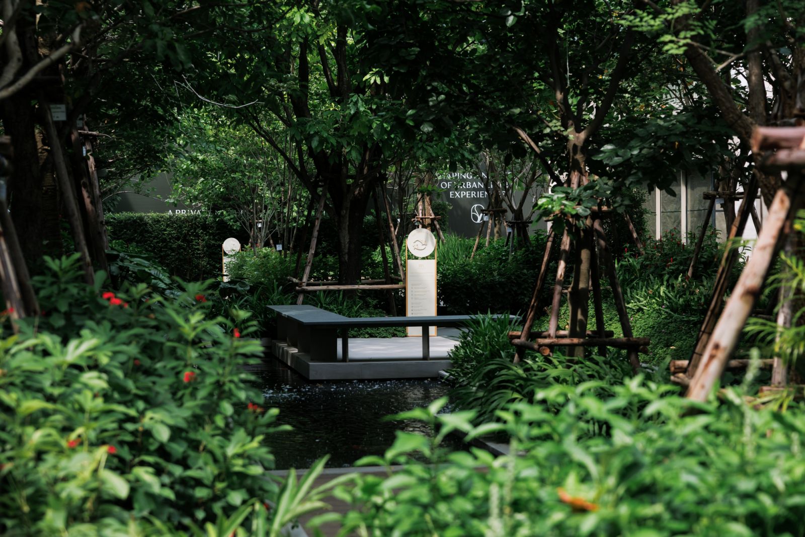 พื้นที่สีเขียวในโครงการ IRA Residences ที่ถูกออกแบบมาเพื่อไลฟ์สไตล์ที่ยั่งยืน (ภาพ: Tatler)