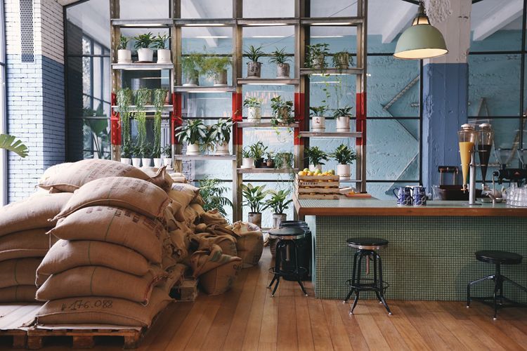 Stamba Hotel in Georgia houses the country’s first vertical farm, Space Farm (Photo: Design Hotels)