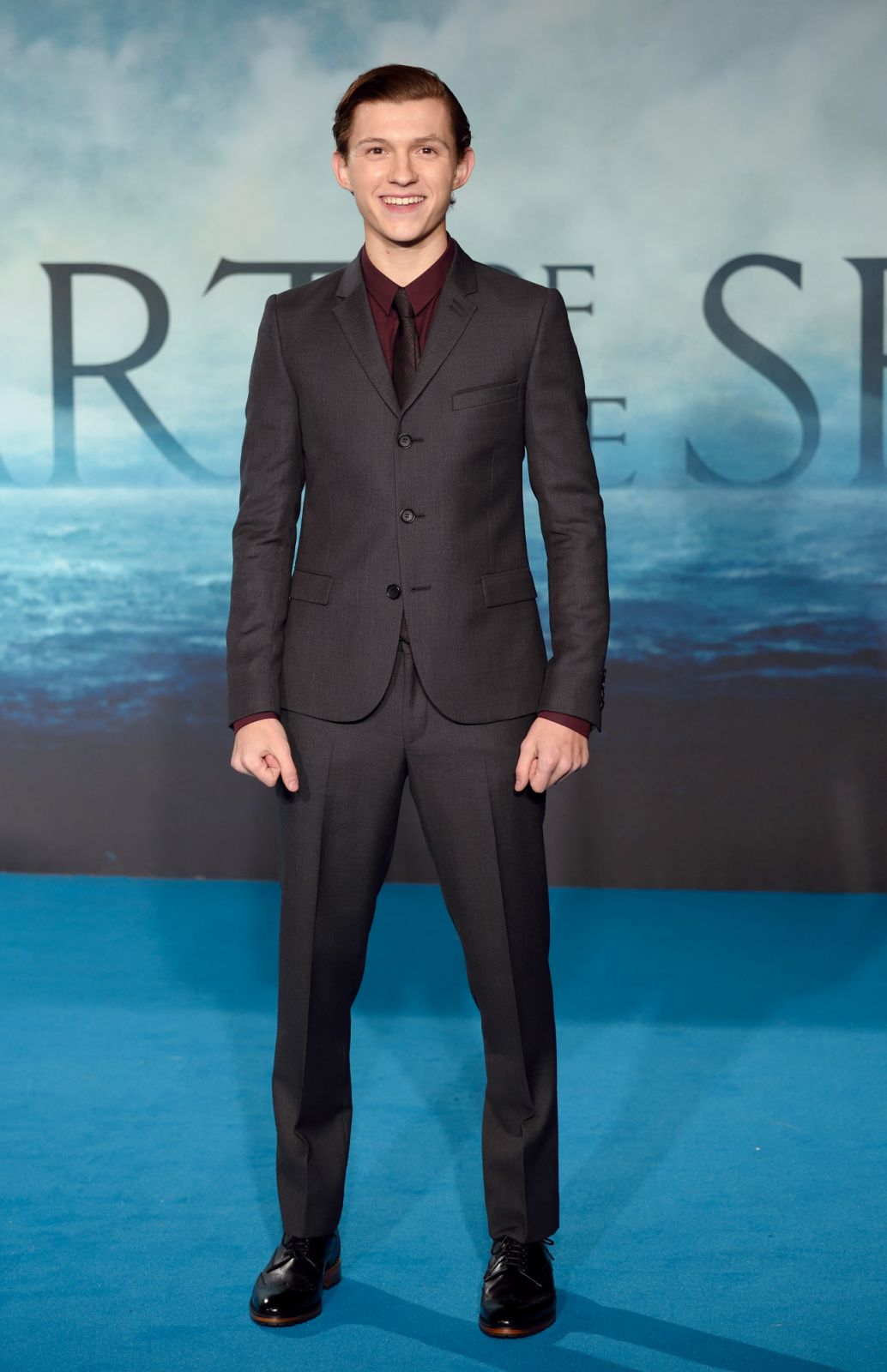 Tom Holland attends the European Premiere of "In The Heart Of The Sea" in London (Photo: Karwai Tang/WireImage)