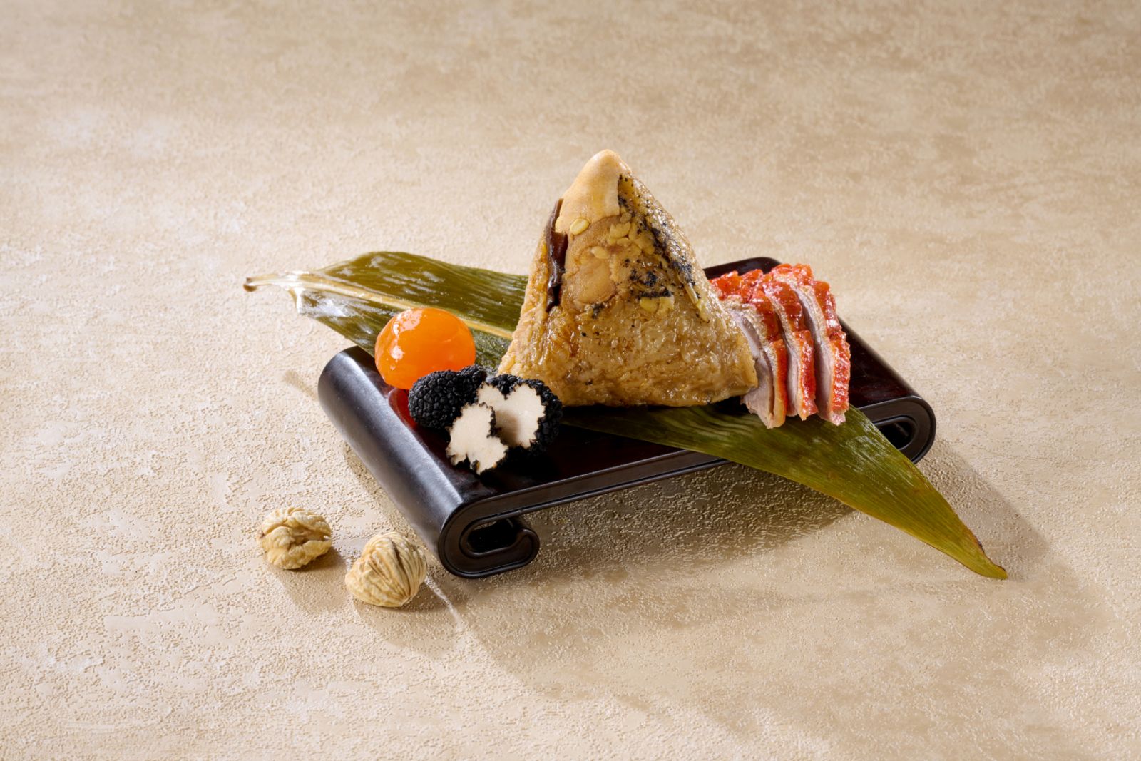 Elevated way to celebrate Dragon Boat Festival with the Truffle Rice Dumpling (Photo: Shangri-La Kuala Lumpur)