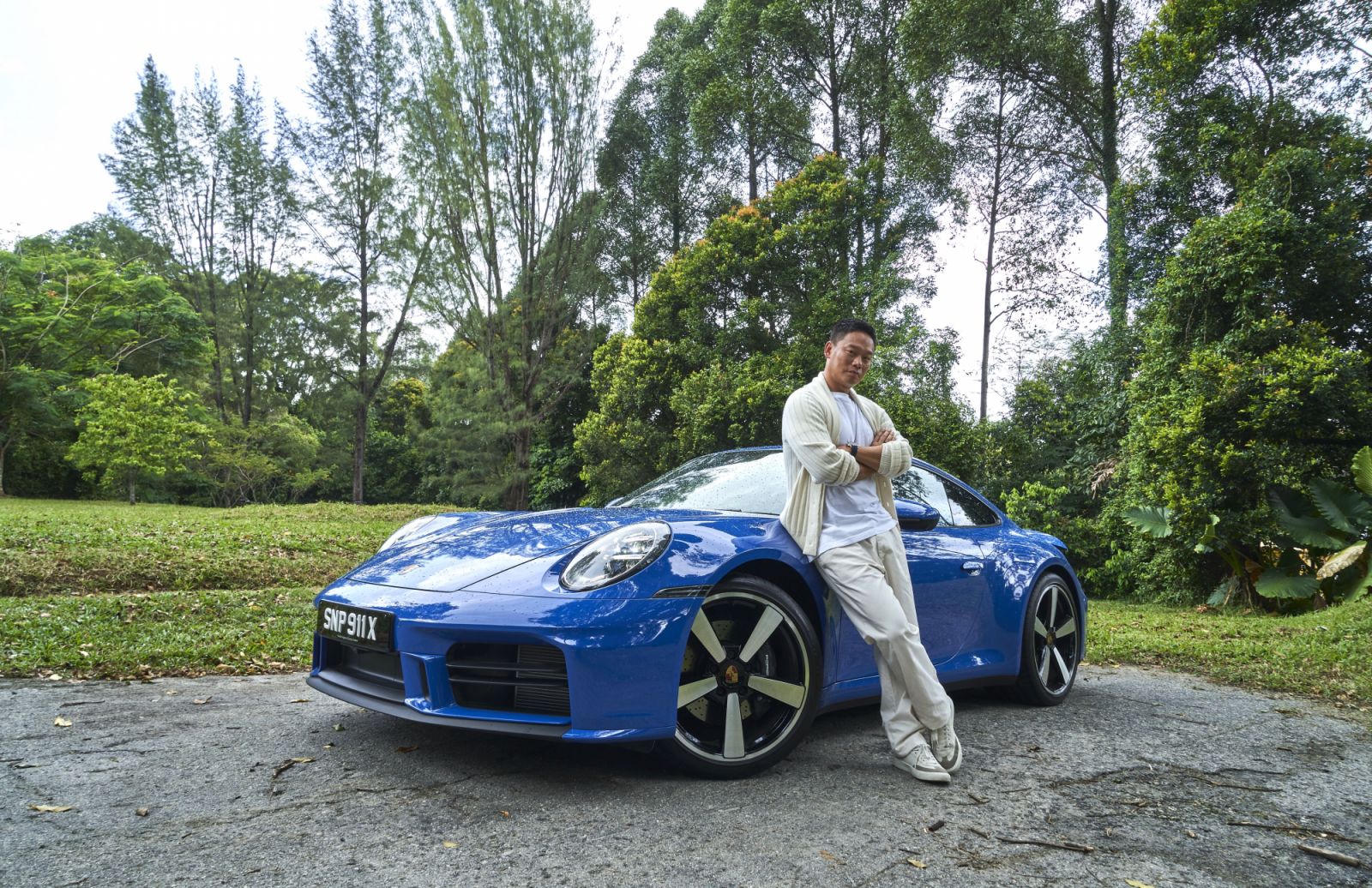 Andrew Li, CEO of Zouk Group, views driving as a meditative escape, where the precision required to handle a ride such as the Porsche 911 sparks creativity and reflection, helping him innovate at work