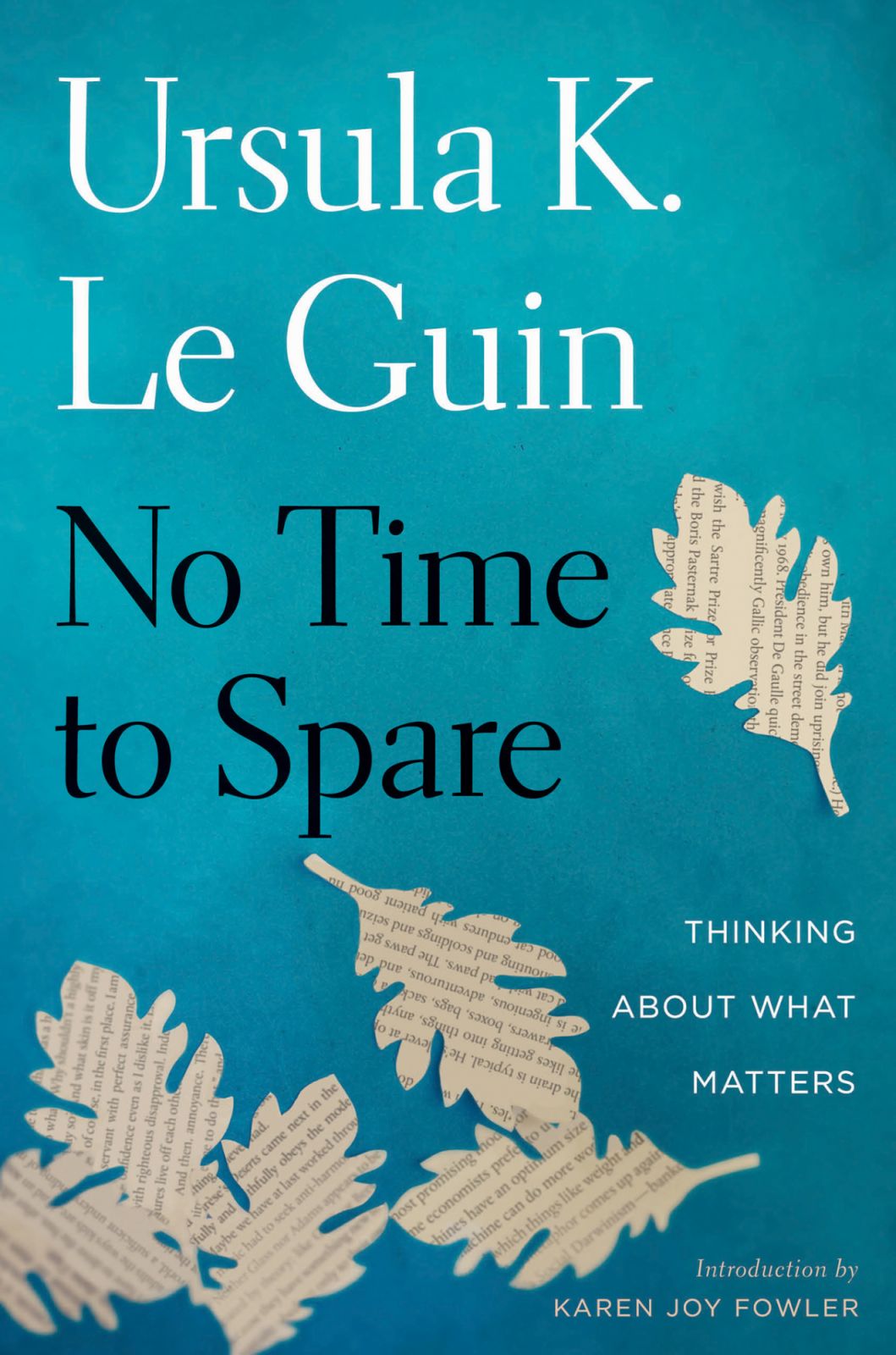 ‘No Time To Spare’ (Credit: Mariner Books)