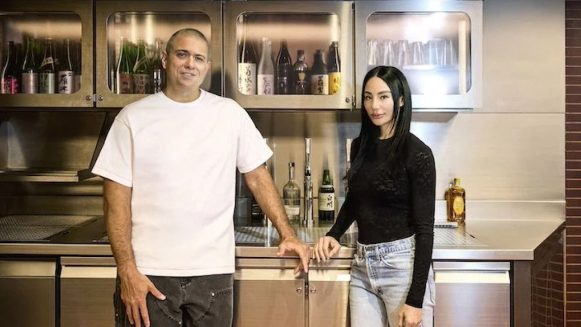Matt Abergel and Lindsay Jang at Always Joy (Photo: Zed Leets/ Tatler Hong Kong)