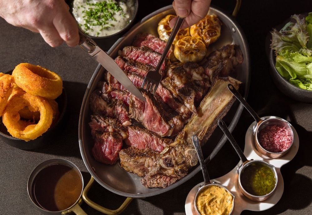 Father's Day menu at Level33