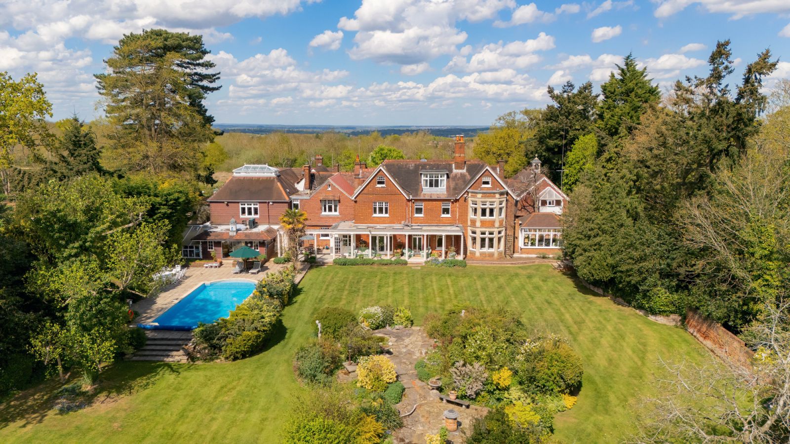 American film director Stanley Kubrick’s former Hertfordshire home in Abbots Mead
