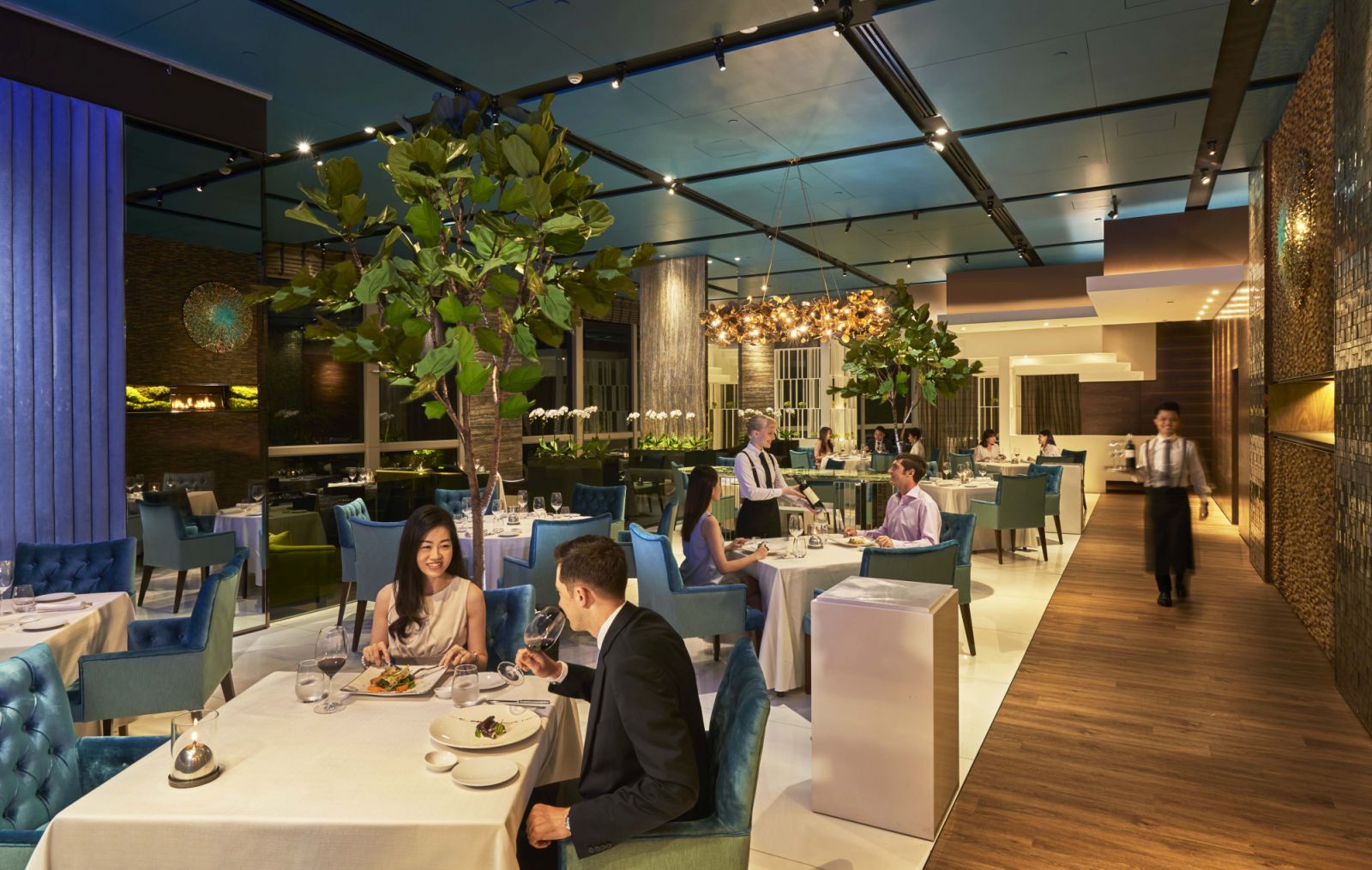 The interior of Mandarin Grill, sure to impress (Image: Mandarin Grill)