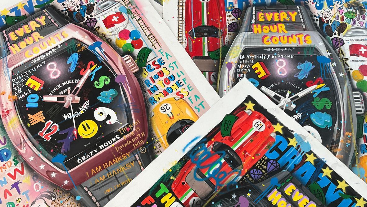 アート・デザイン・音楽 Franck Muller Haute Horology Meets Street Art - Dare To Be Different Introducing