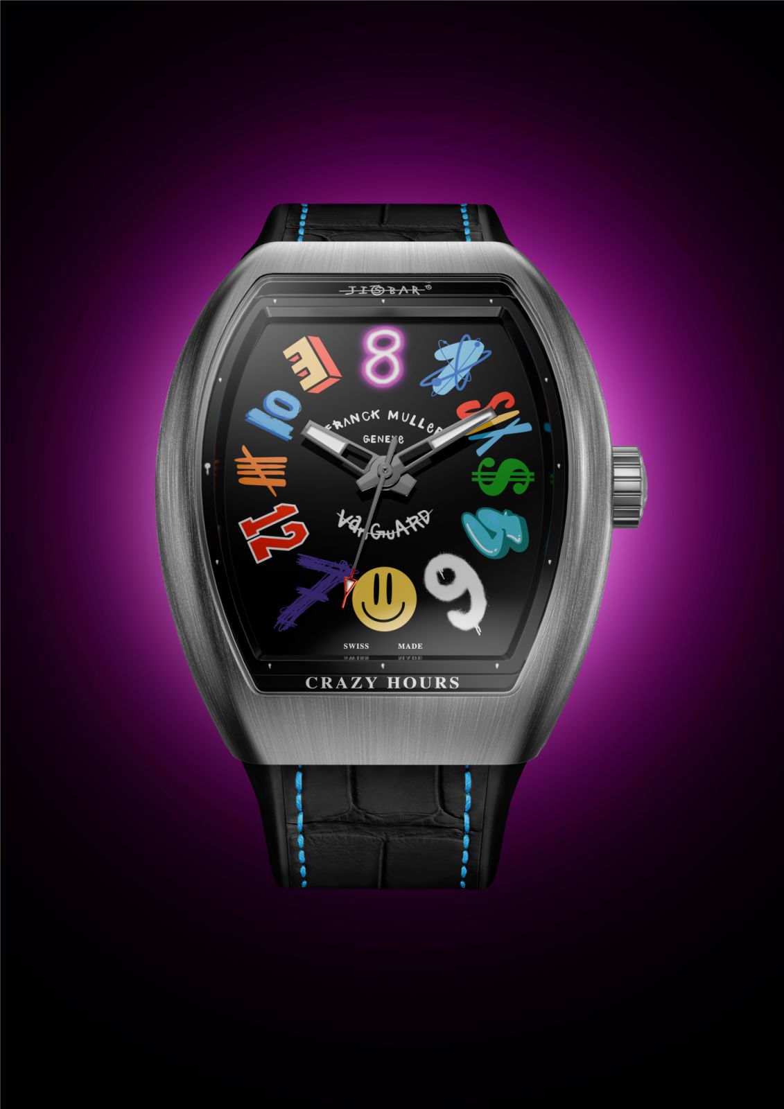 Franck Muller x Jisbar in titanium