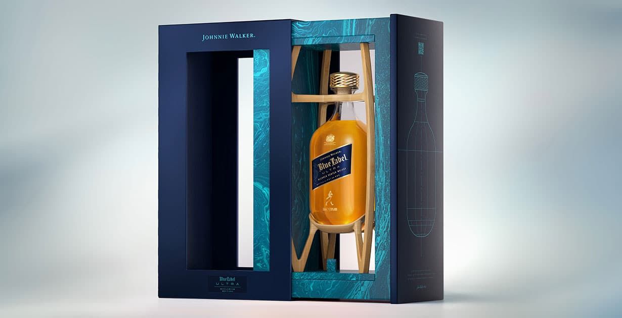 The full packaging of the lightest bottle (Image: Johnnie Walker)