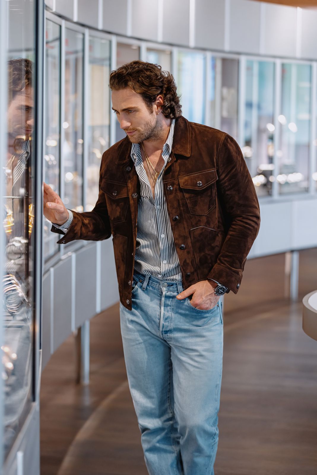 Aaron Taylor-Johnson was recently appointed an Omega global ambassdor
