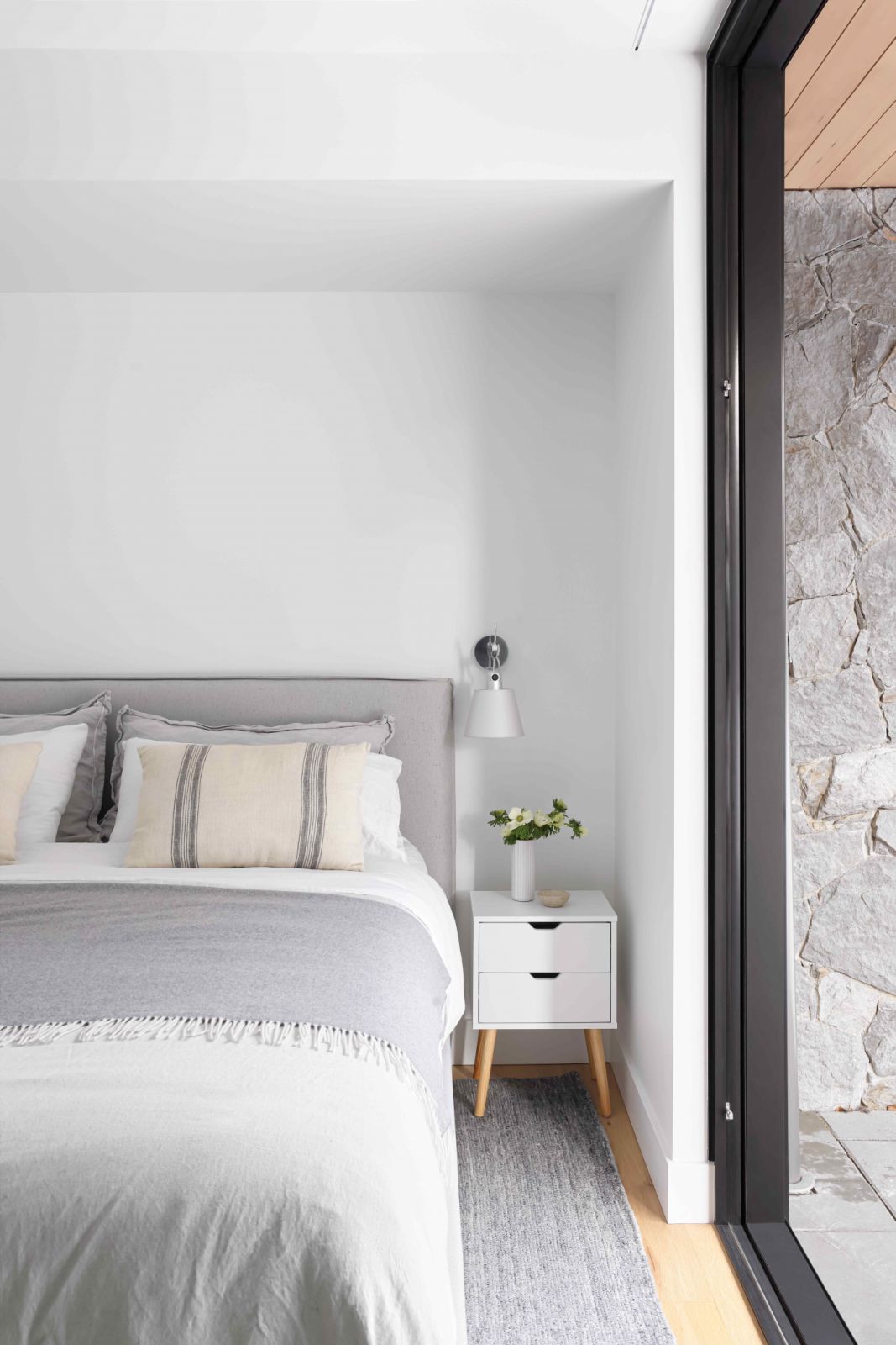 The six separate bedrooms take up the larger level downstairs