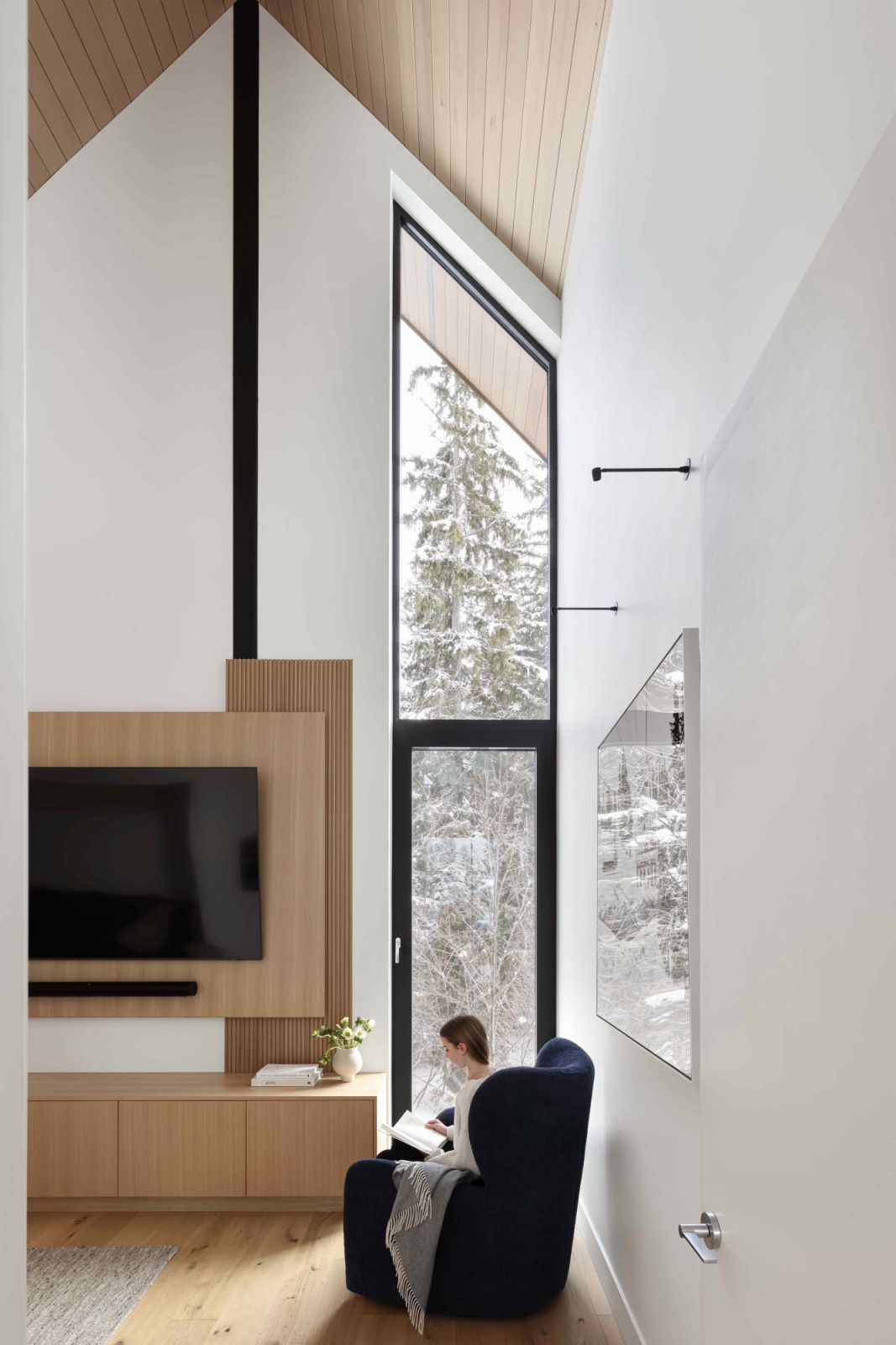 A seamless transition to the cosy, intimate areas