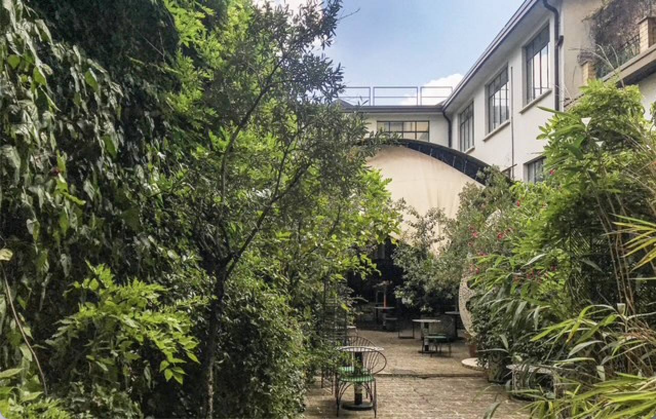 Another view of Fondazione Sozzani