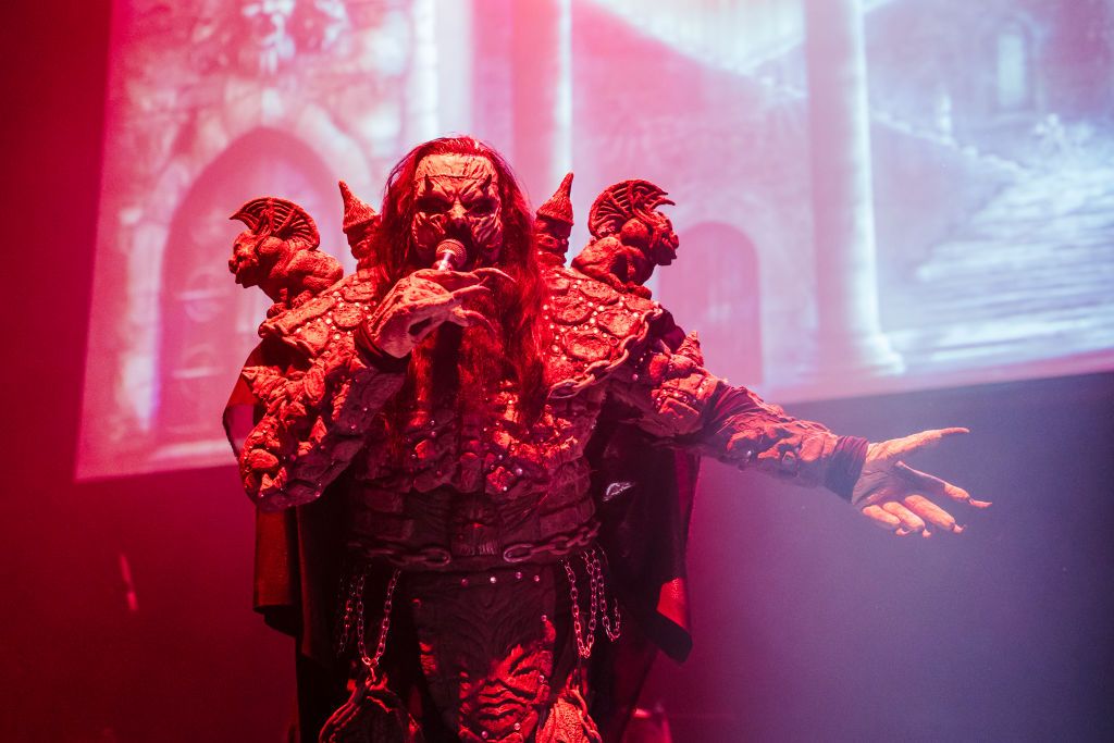 BERLIN, GERMANY - AUGUST 31: Mr. Lordi of Finnish band, Lordi attends the 2024 Metal Hammer Awards at Uber Eats Music Hall on August 31, 2024 in Berlin, Germany. (Photo by Pedro Becerra/Getty Images)