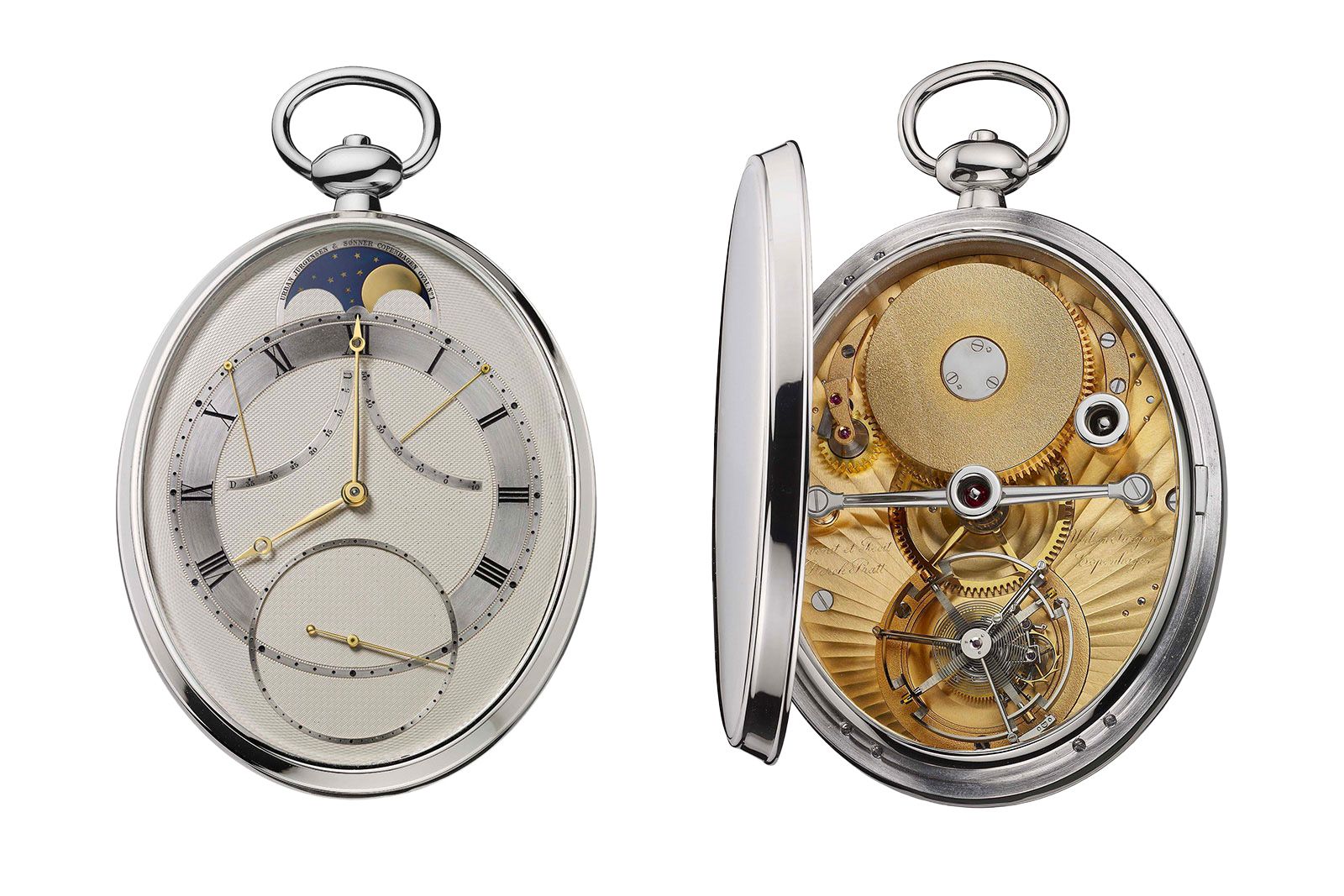 Urban Jürgensen Pratt Oval Pocket Watch