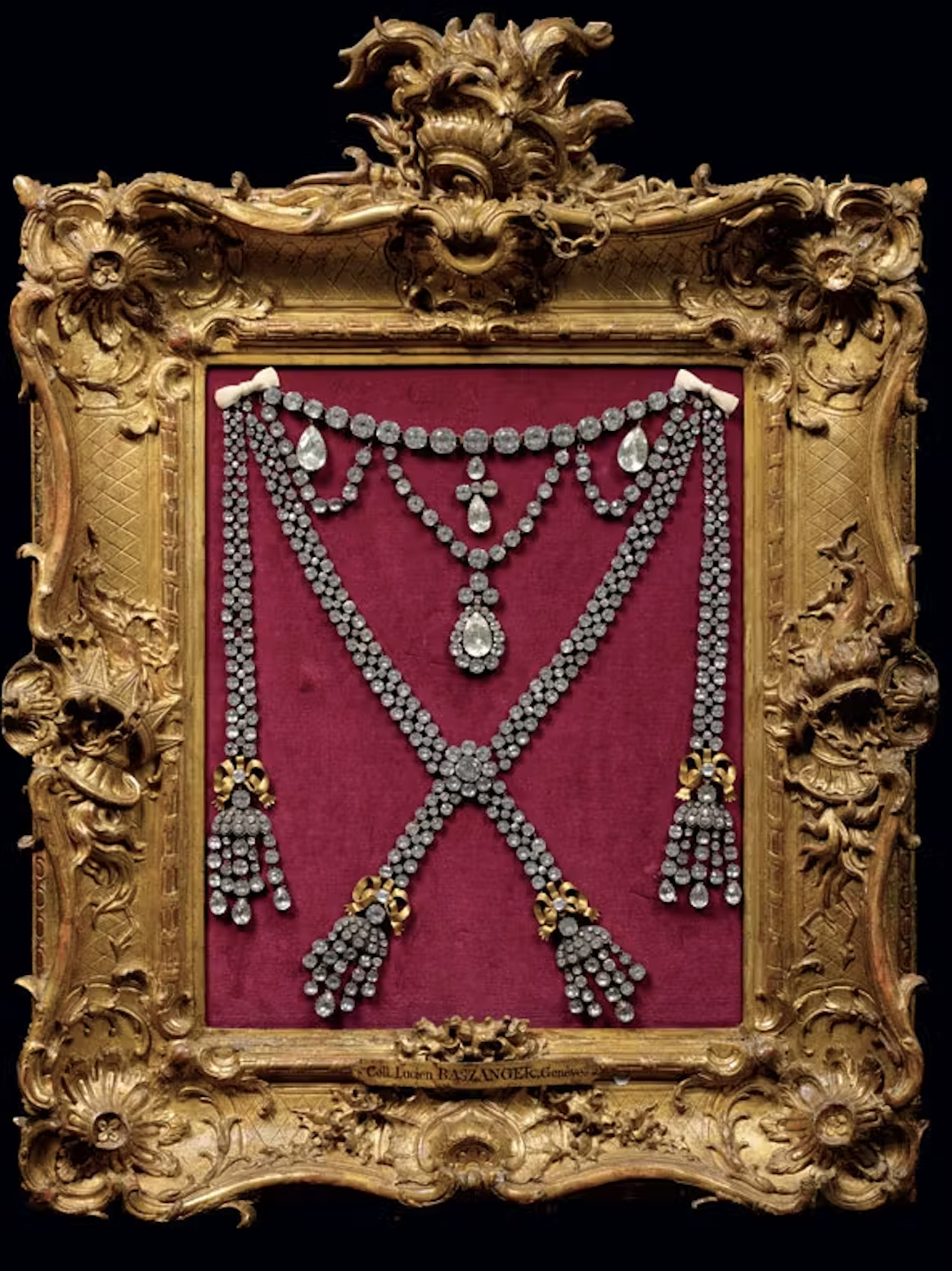 Replica of the famous Queen’s necklace. End of 19th century - Early 20th century (ภาพ: www.artcurial.com)