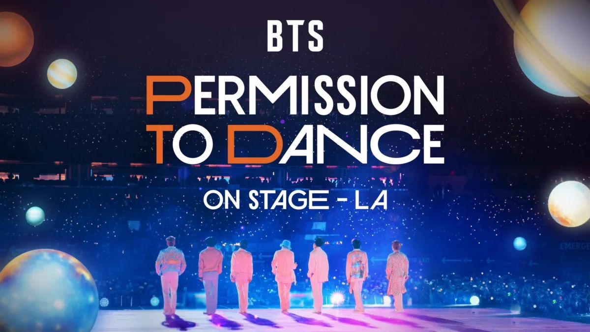 รายการคอนเสิร์ต BTS: Permission to Dance On Stage – LA Concert Film (ภาพ: Disney Plus)