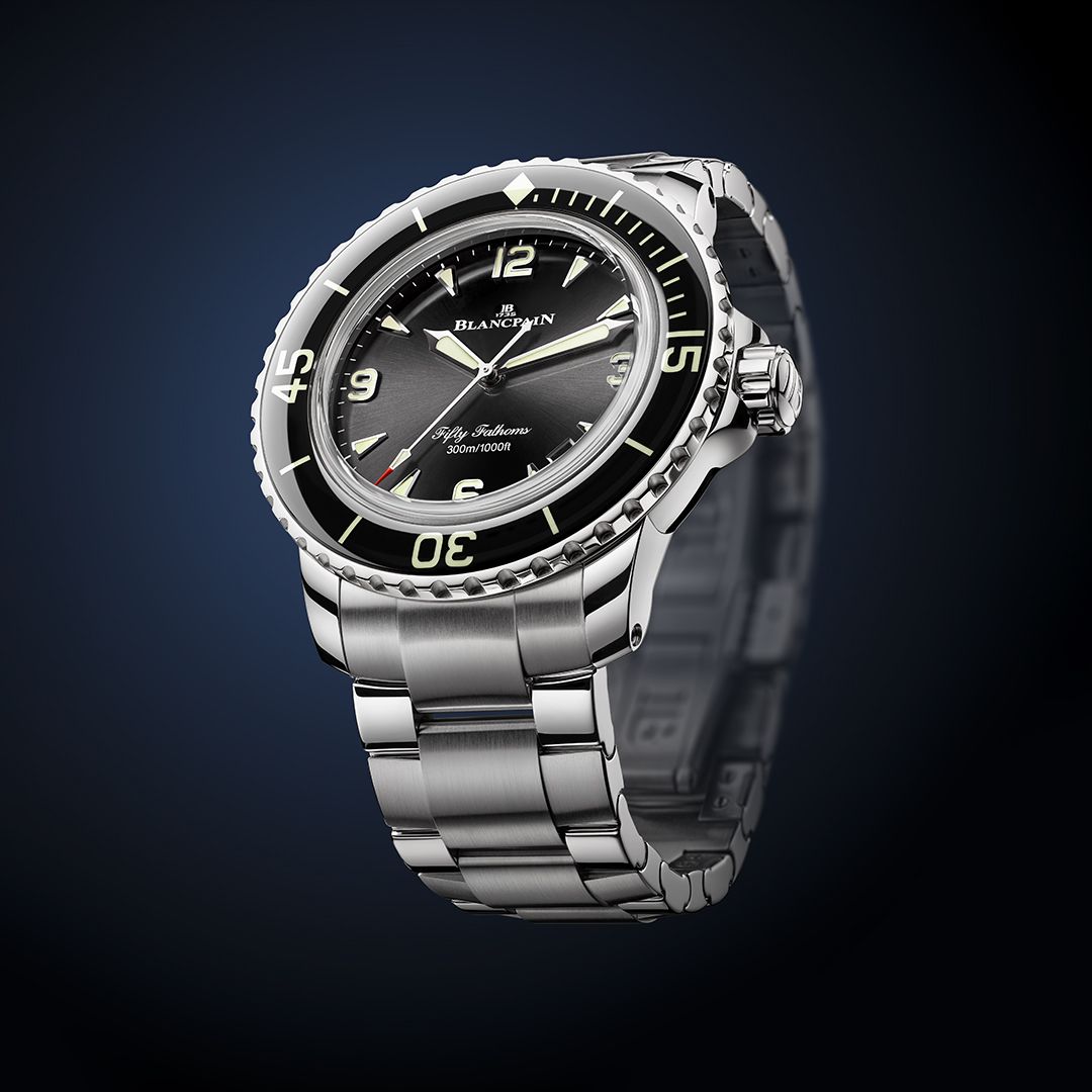 Blancpain Fifty Fathoms in stainless steel