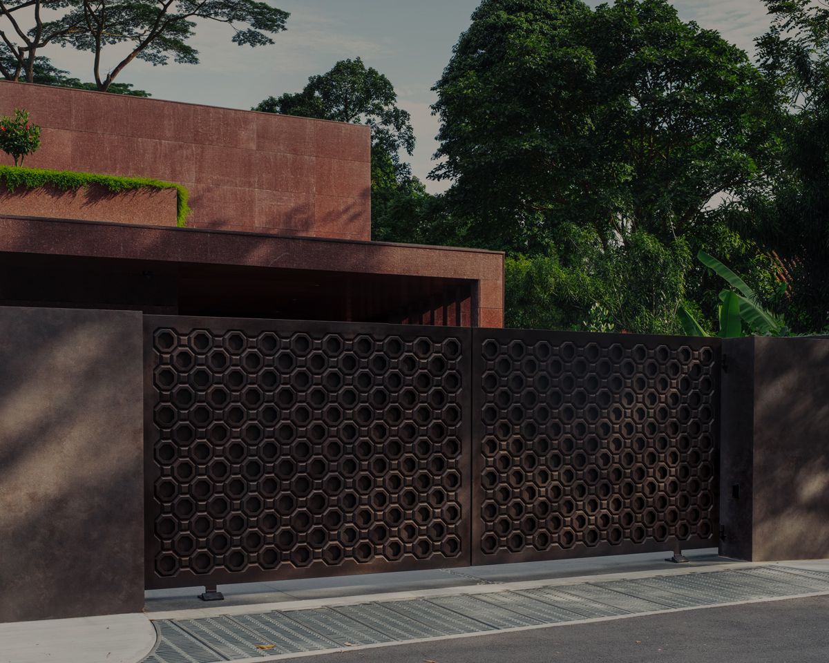 The Moongate House’s main gate