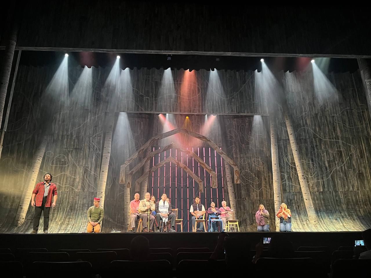 The cast of ‘Come From Away’ performing ‘Prayer’ (Photo: Gabriel Bohol)