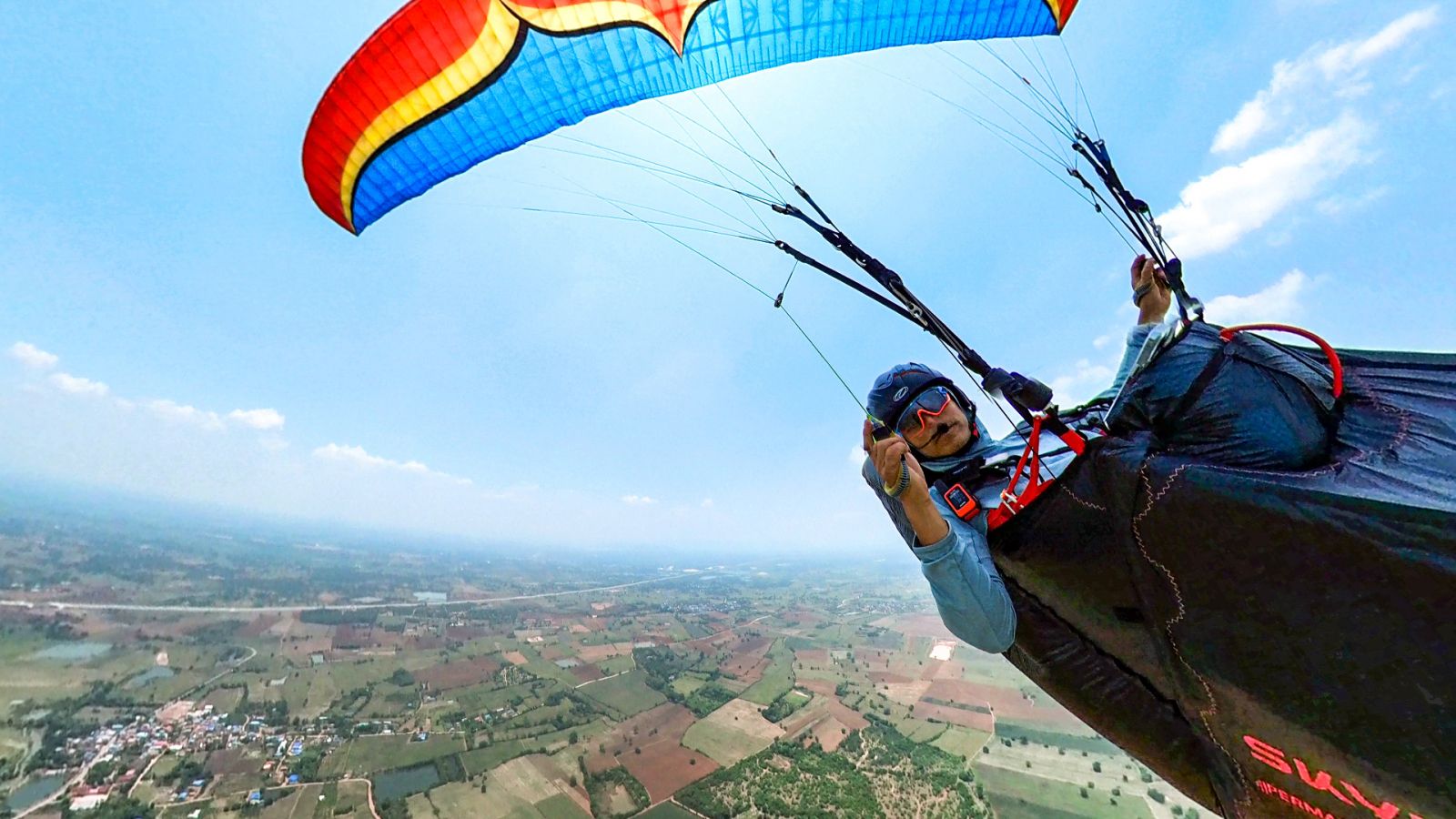 The group executive chairman of architecture firm Ong&Ong is passionate about endurance sports such as paragliding (Photo: Ong Tze Boon)