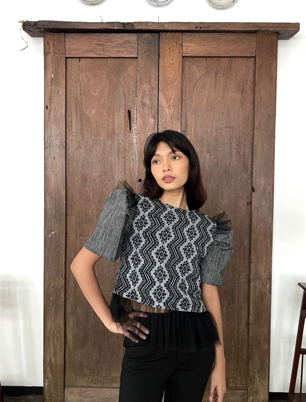 An inabel top from Masabel Iloco (Photo: Instagram / @masabel.iloco)
