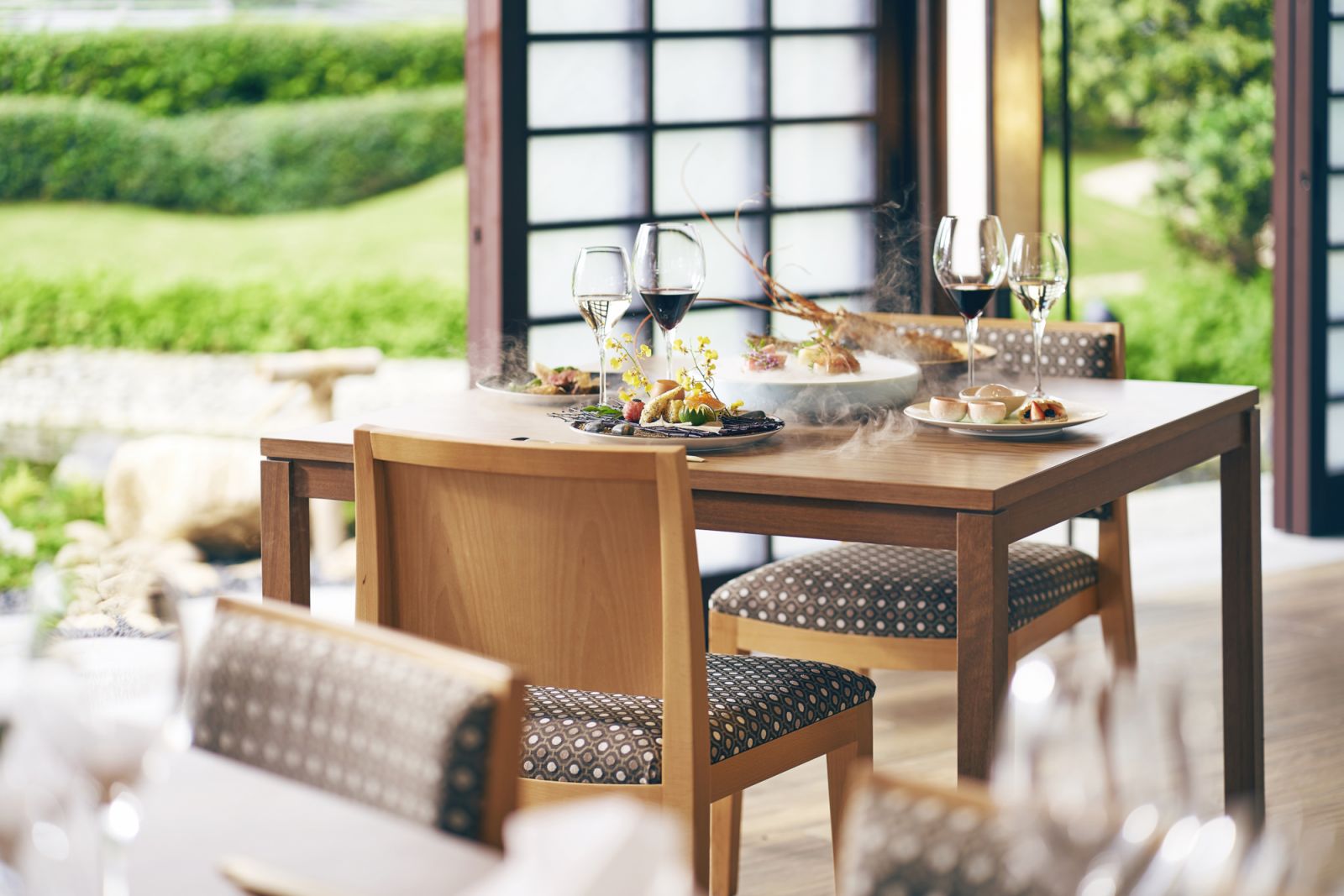 Seasonal ingredients and fine wine set the stage for an unforgettable meal