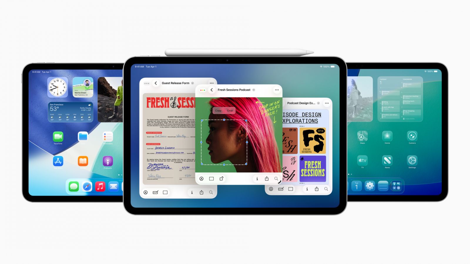 iPadOS 26 takes takes advantage of a larger touchscreen along with unique features of the iPad (Photo: Apple)