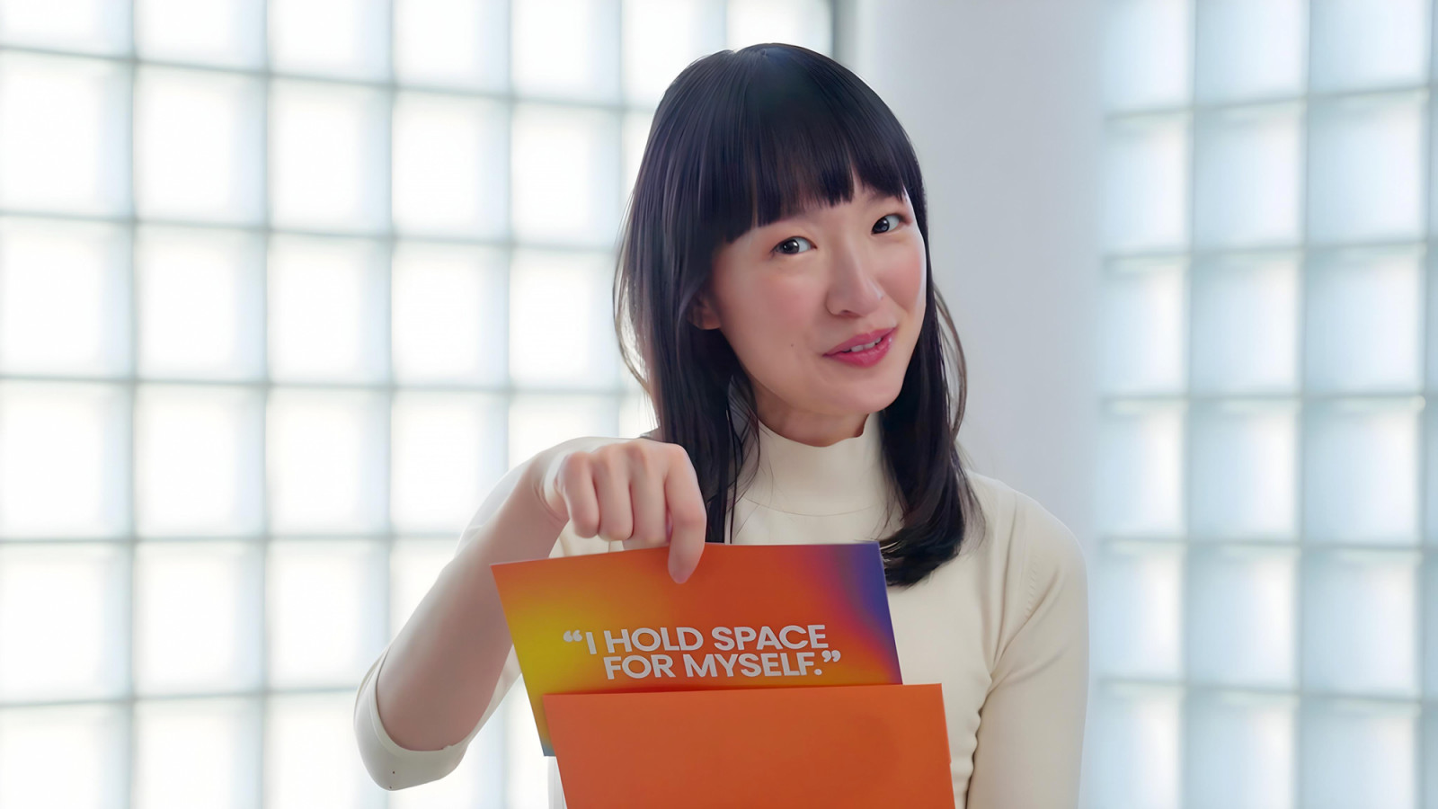 Kondo expressed her eagerness to try new things and accept life's imperfections
