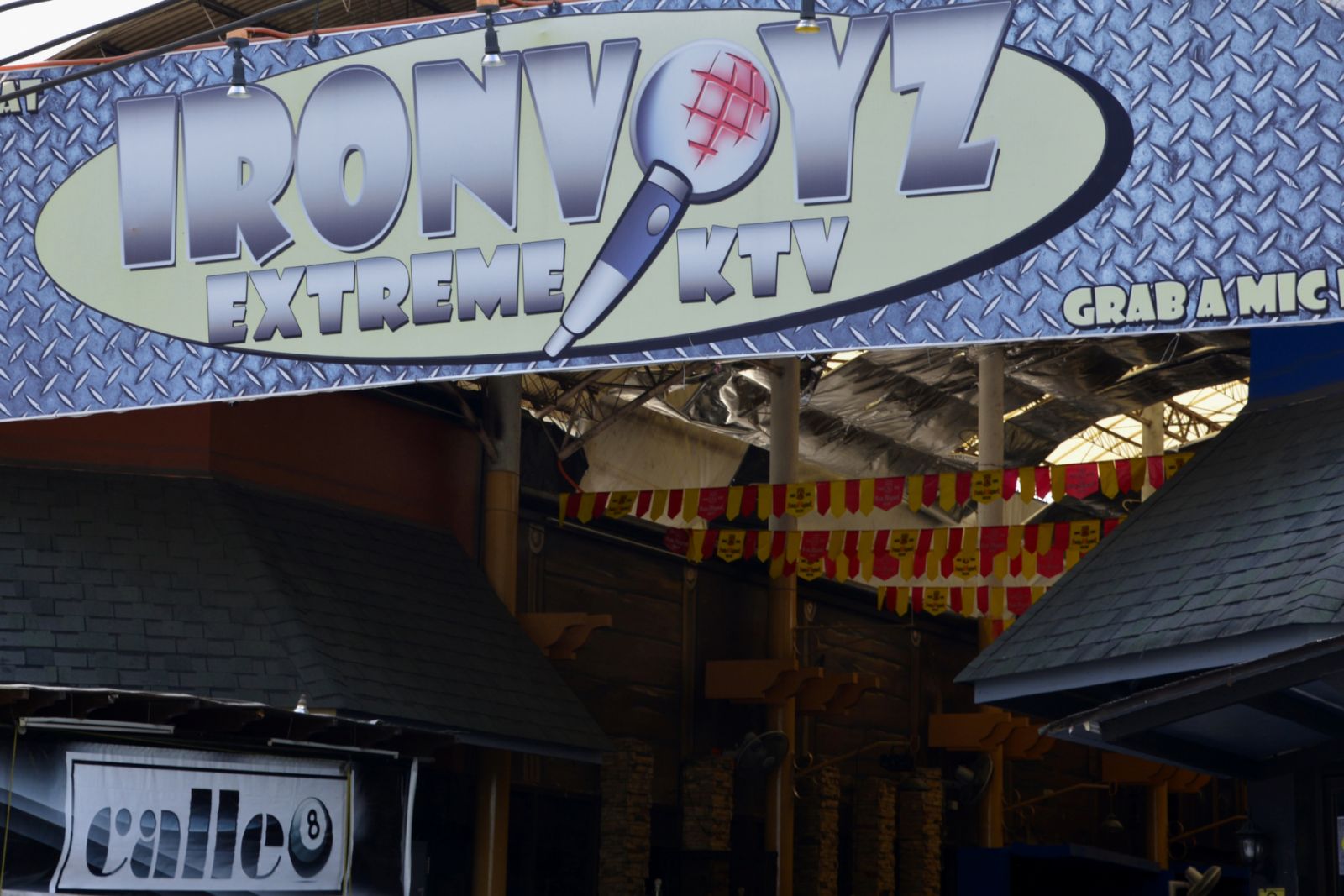 Karaoke Club sign in Rizal Promenade, one of Davao's main nightlife hot spots (Photo: Getty Images)