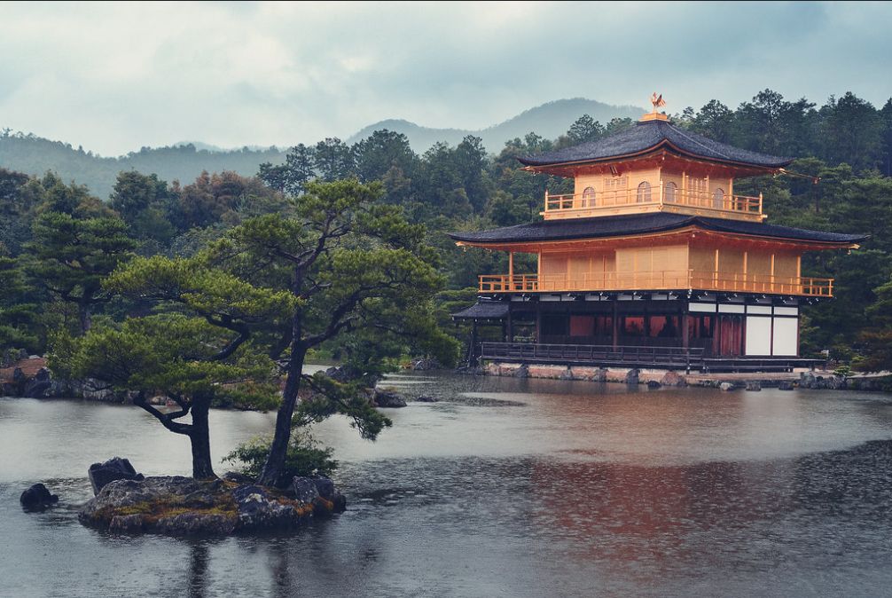 วัดคินคาคุจิ - วัดทอง เมืองเกียวโต ประเทศญี่ปุ่น (ภาพ: flickr.com)