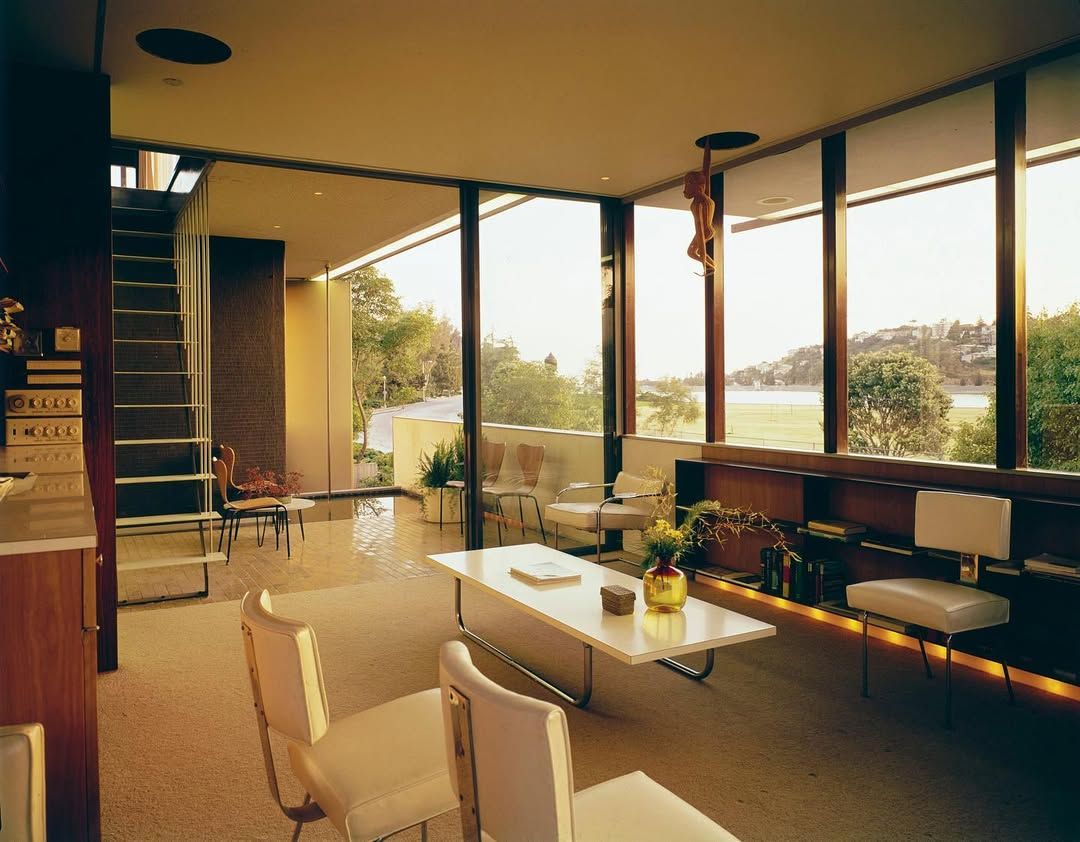 The open floor plan and strategic window placements facilitate natural airflow (Photo: Instagram / @survivalthroughdesign)