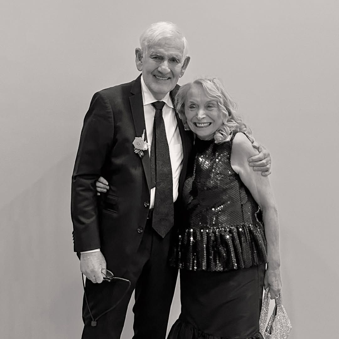 Richard Henriquez (seen here with wife Carol) is known for his sculptural designs (Photo: Instagram / @henriquezarch)