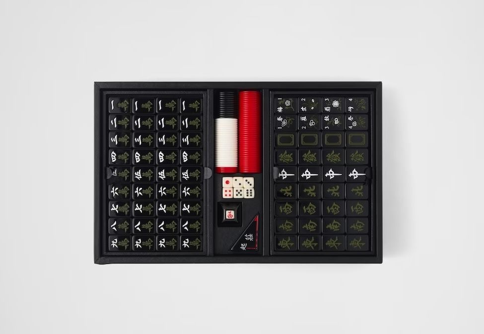 Prada Saffiano Leather Mahjong Game