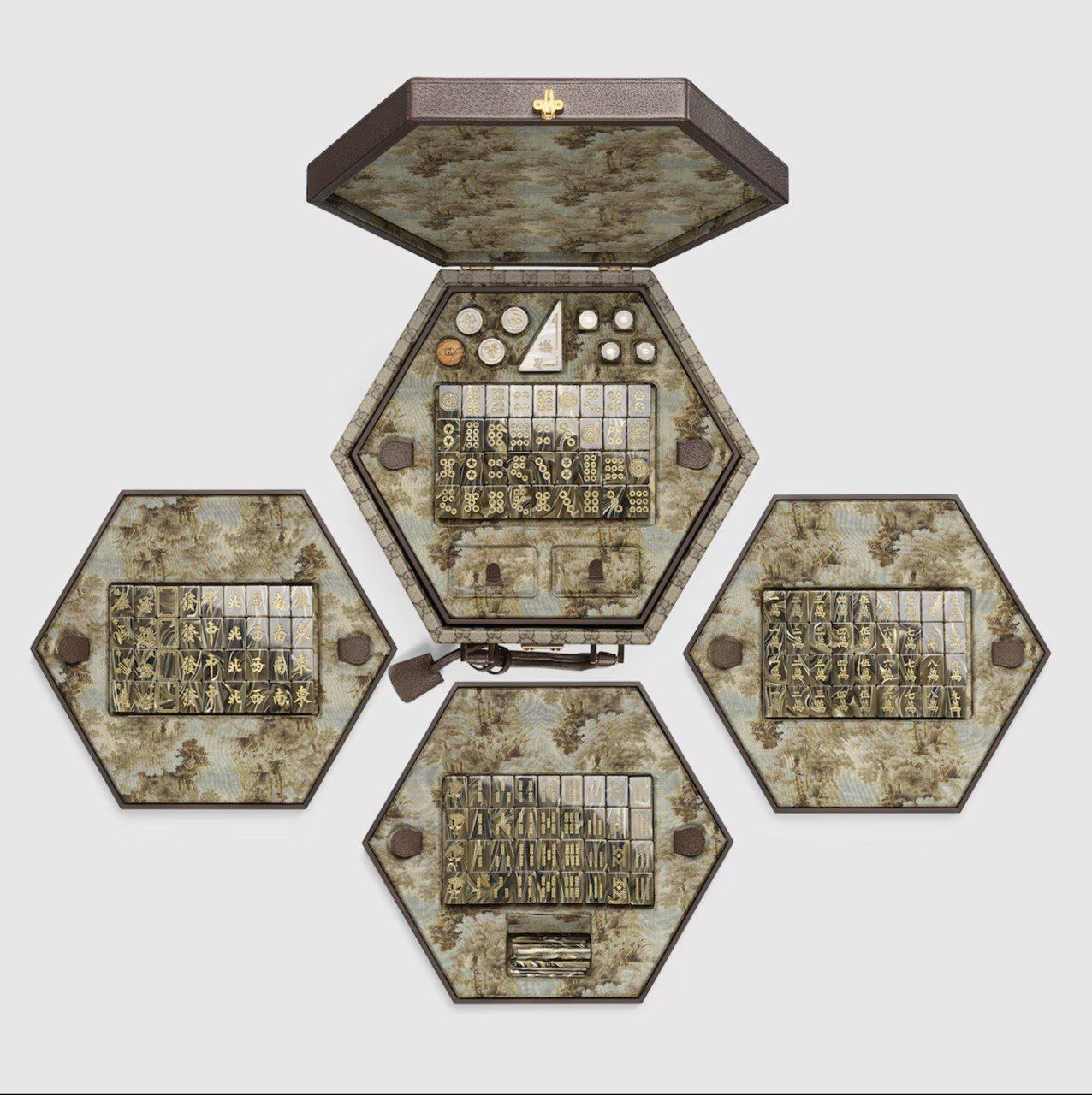 Gucci Decorative Mahjong Set with Web