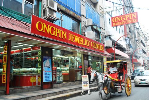 Ongpin Jewelry Center (Photo: Wikimedia Commons)