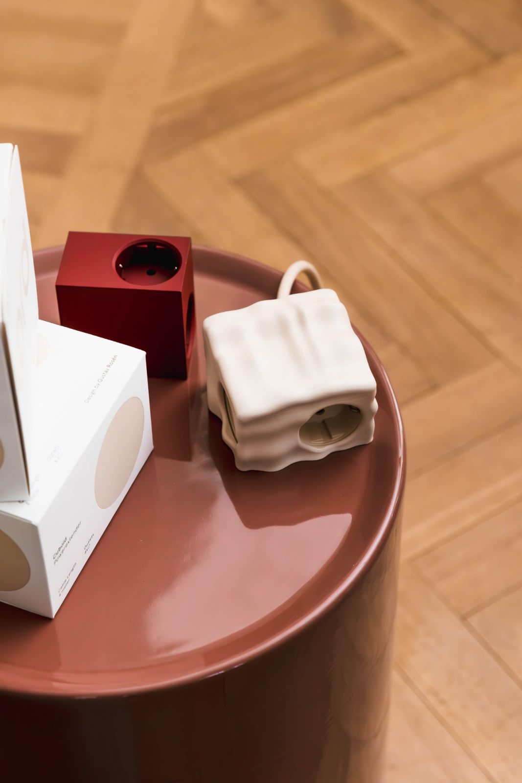 New Swedish brand Kord’s compact and stylish Cuboid and Cuboid+ claim to be the world’s smallest power strips, with three to four outlets and a two-meter cable