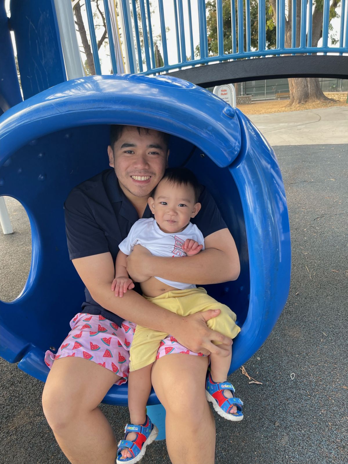 Father's Day messages from chefs | Don Baldosano and his children | Photo: courtesy of Don Baldosano