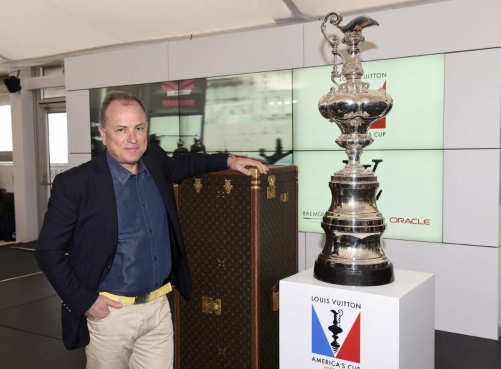 July 26 2015 Americas Cup World Series Portsmouth 2015 Mr Michael Burke CEO Louis Vuitton in Portsmouth.Photo Rick Tomlinson (PRNewsFoto/Louis Vuitton)