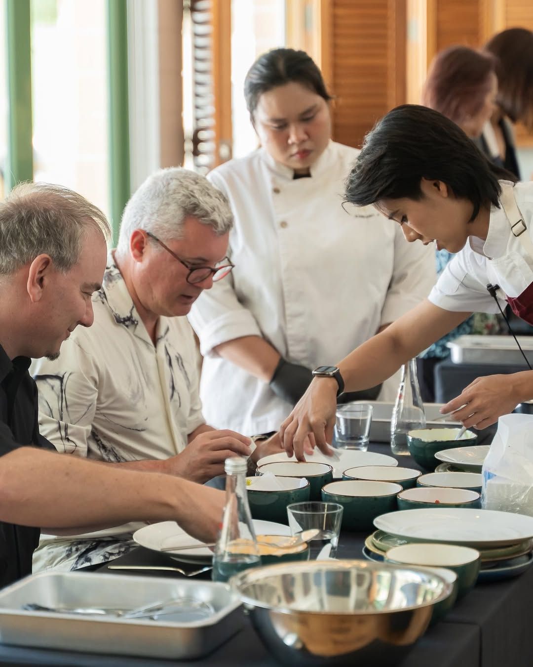 บรรยากาศภายใน Exclusive Plating Masterclass with Chef Ploy