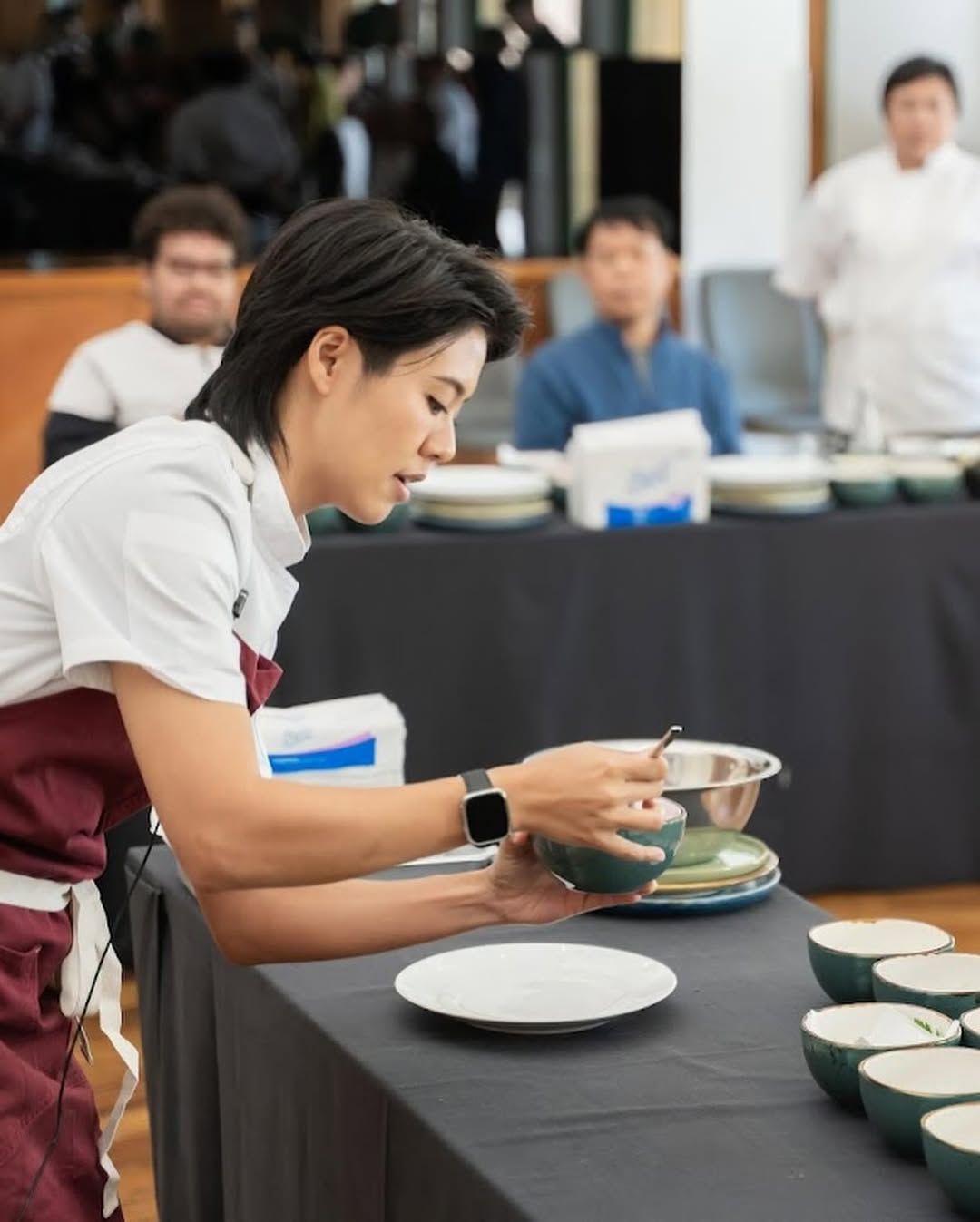 บรรยากาศภายใน Exclusive Plating Masterclass with Chef Ploy
