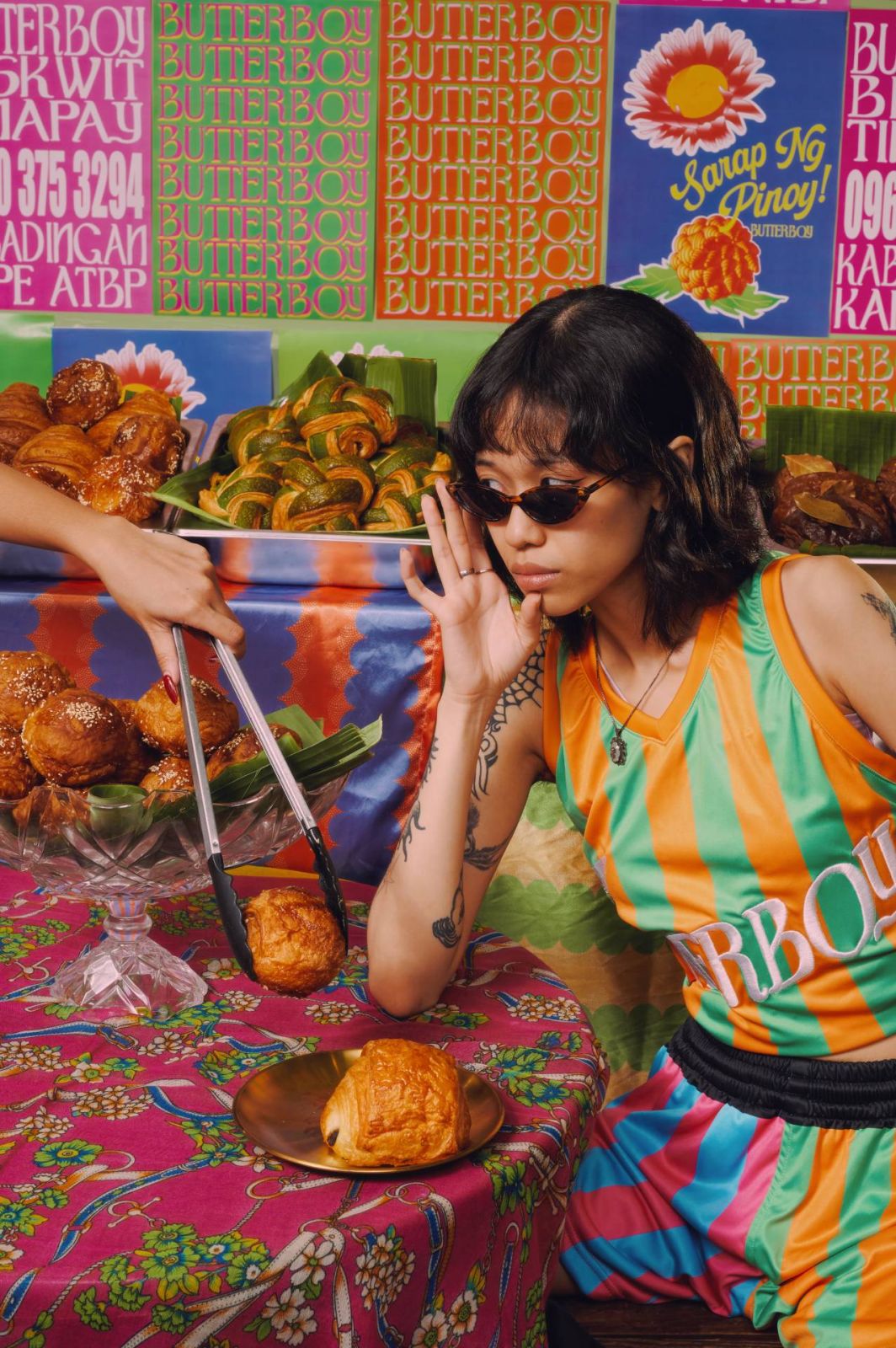 Tatler Pride 2025 - Butterboy - Hilder Demeterio - Pain Au Chocolat (on the plate)