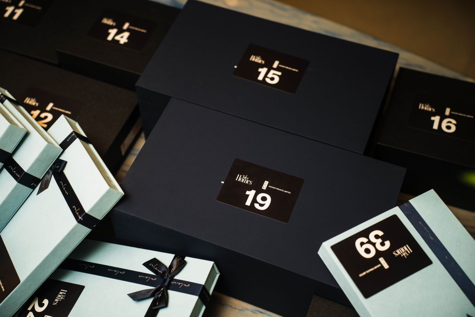 Guests receivedl gifts from Luzerne and Onlewo curated to match the award theme