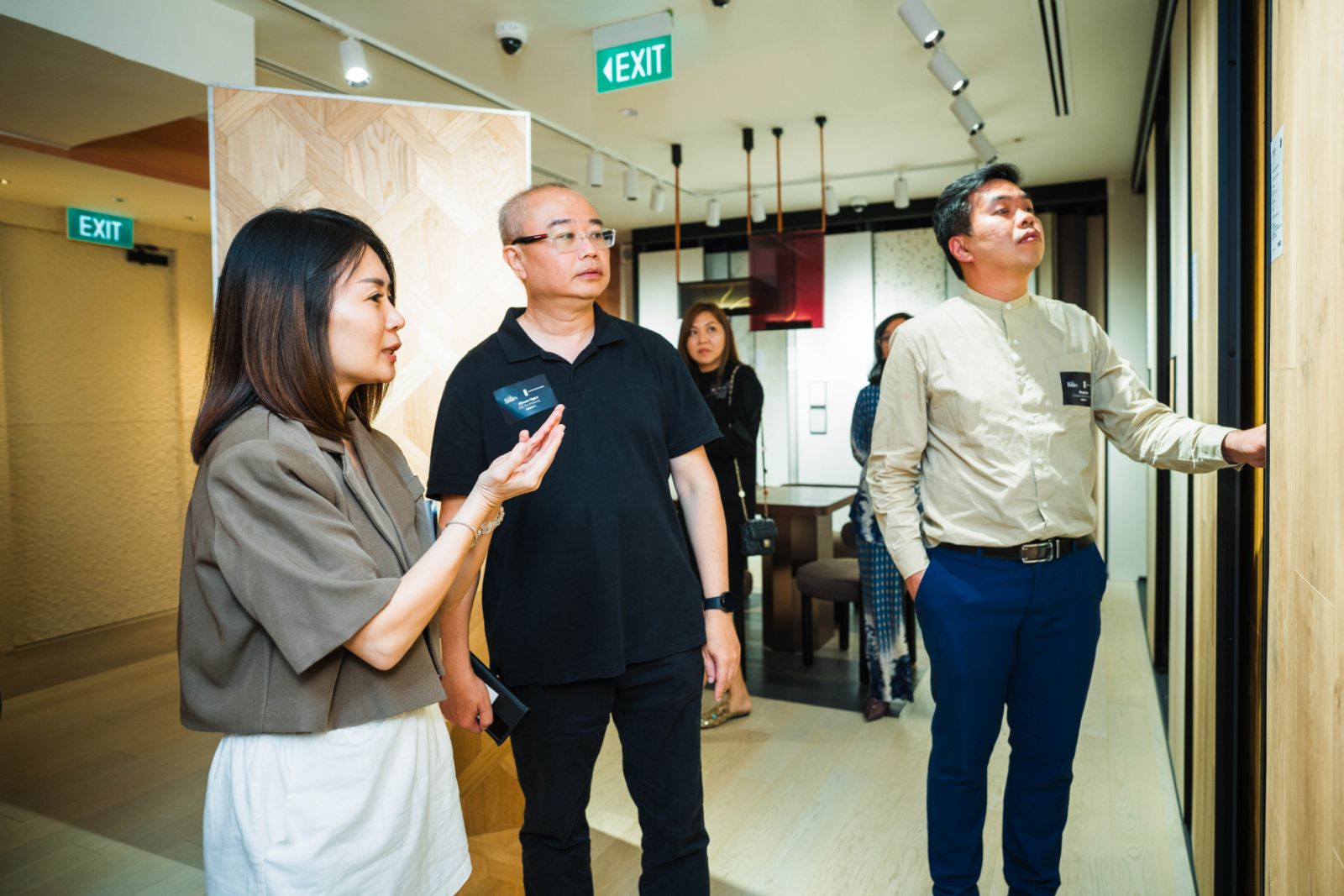 Kailee Hon, Koh Choon Ngee and Tan Bing Hui