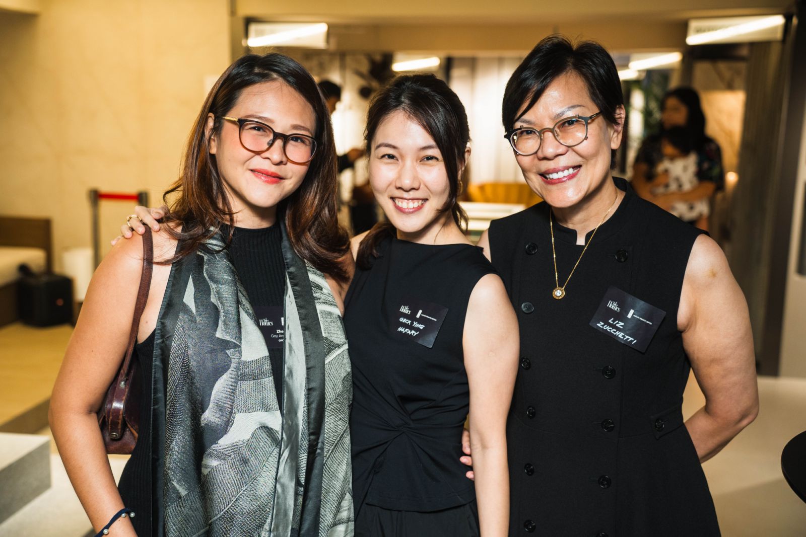 Goy Zhenru, Wee Geck Ying and Liz Yang
