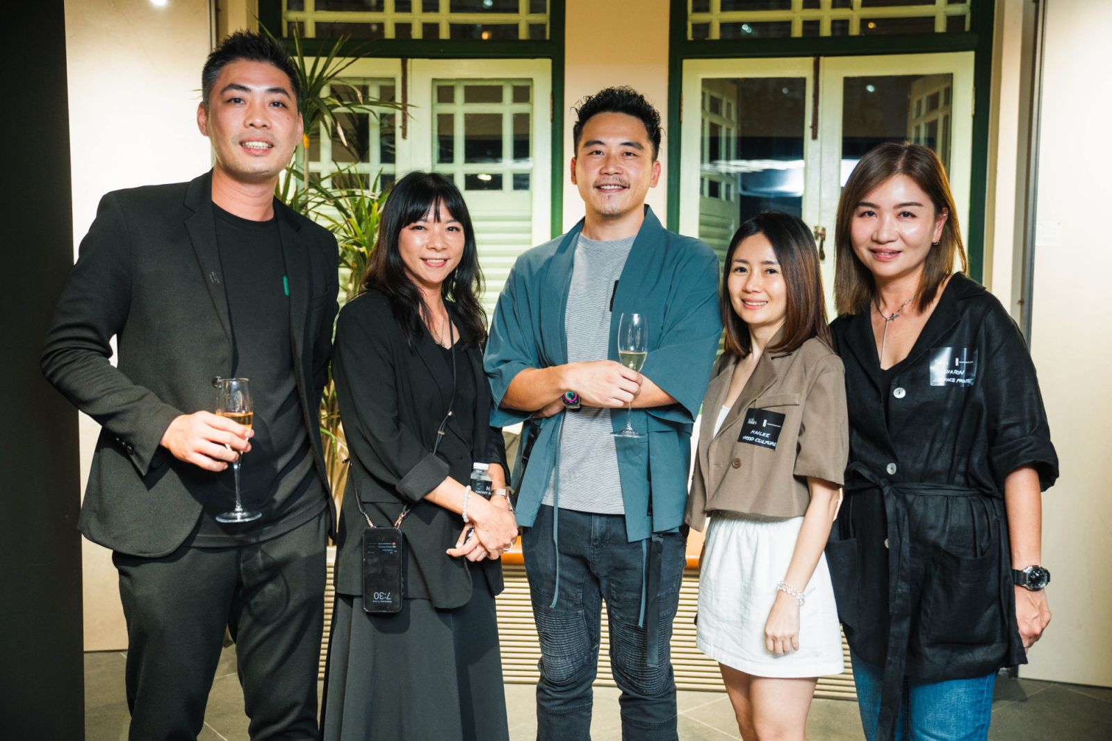 Frank Goh, Joey Lee, Kelvin Wang, Kailee Hon and Sharon Hoh