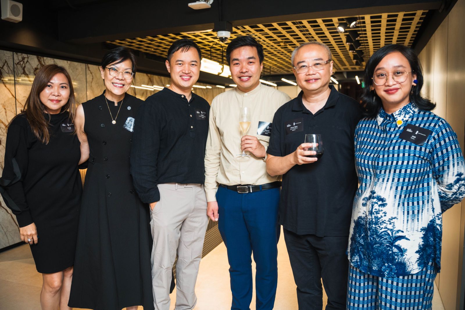 Wendy Seah, Liz Yang, Xu Naiyan, Tan Bing Hui, Koh Choon Ngee and Asih Jenie