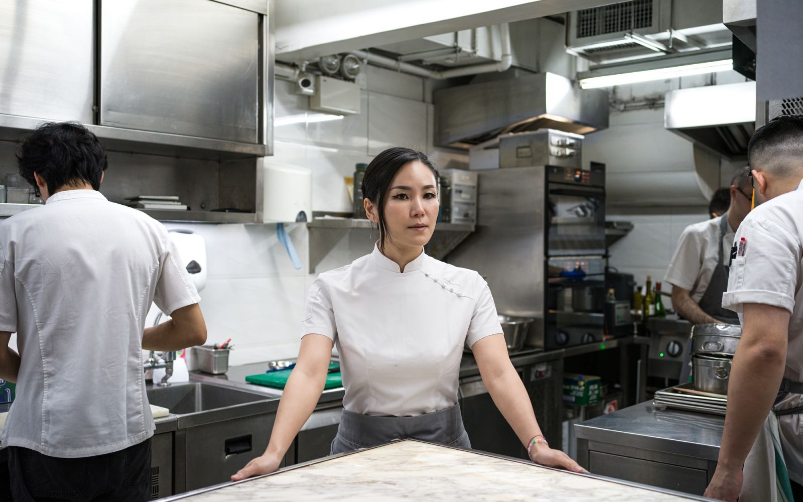 Chef Vicky Lau now deftly leads Tate Dining Room, but her eye for precise detail was honed in her former career as a graphic designer